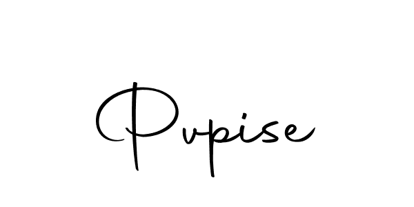 Make a beautiful signature design for name Pvpise. With this signature (Autography-DOLnW) style, you can create a handwritten signature for free. Pvpise signature style 10 images and pictures png