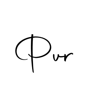 You should practise on your own different ways (Autography-DOLnW) to write your name (Pvr) in signature. don't let someone else do it for you. Pvr signature style 10 images and pictures png