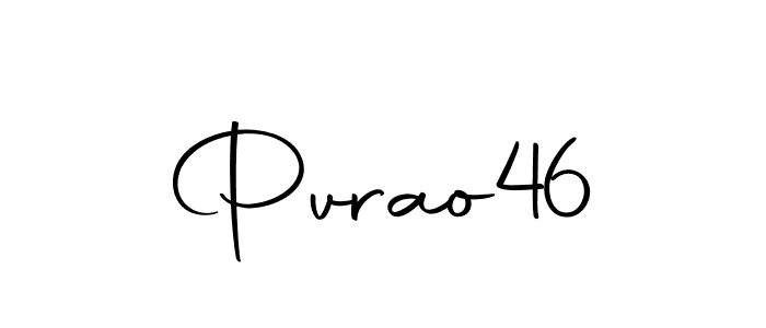 How to make Pvrao46 signature? Autography-DOLnW is a professional autograph style. Create handwritten signature for Pvrao46 name. Pvrao46 signature style 10 images and pictures png