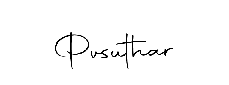 How to make Pvsuthar signature? Autography-DOLnW is a professional autograph style. Create handwritten signature for Pvsuthar name. Pvsuthar signature style 10 images and pictures png
