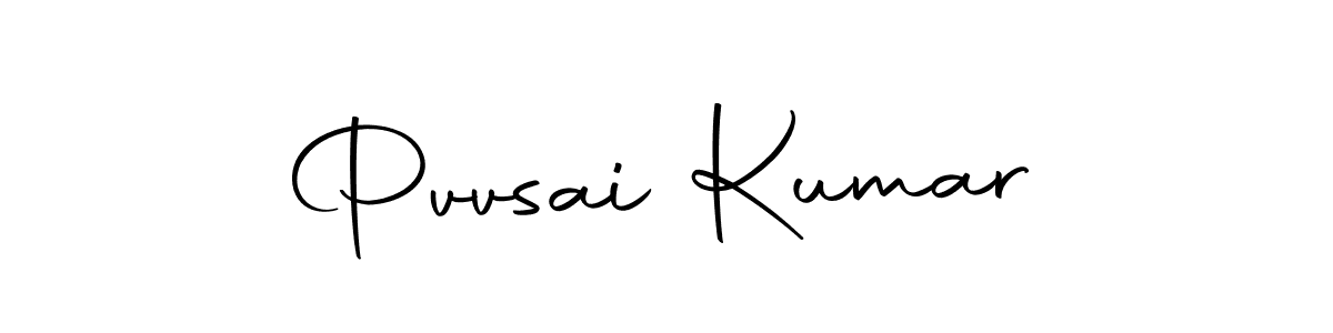 Design your own signature with our free online signature maker. With this signature software, you can create a handwritten (Autography-DOLnW) signature for name Pvvsai Kumar. Pvvsai Kumar signature style 10 images and pictures png
