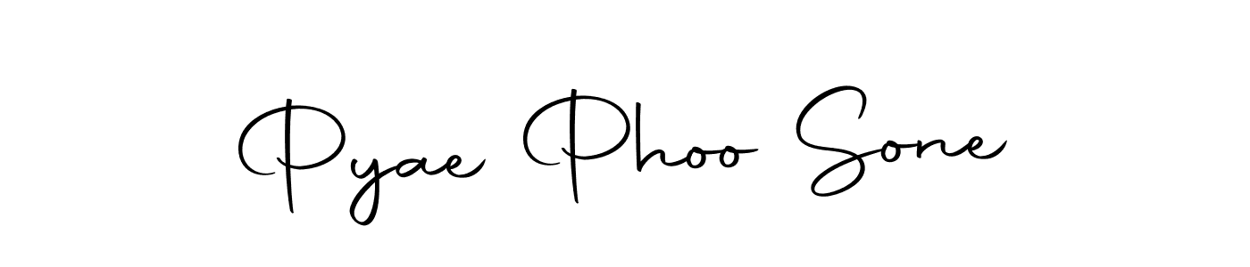 How to make Pyae Phoo Sone signature? Autography-DOLnW is a professional autograph style. Create handwritten signature for Pyae Phoo Sone name. Pyae Phoo Sone signature style 10 images and pictures png