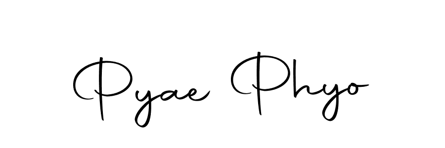 Make a beautiful signature design for name Pyae Phyo. With this signature (Autography-DOLnW) style, you can create a handwritten signature for free. Pyae Phyo signature style 10 images and pictures png