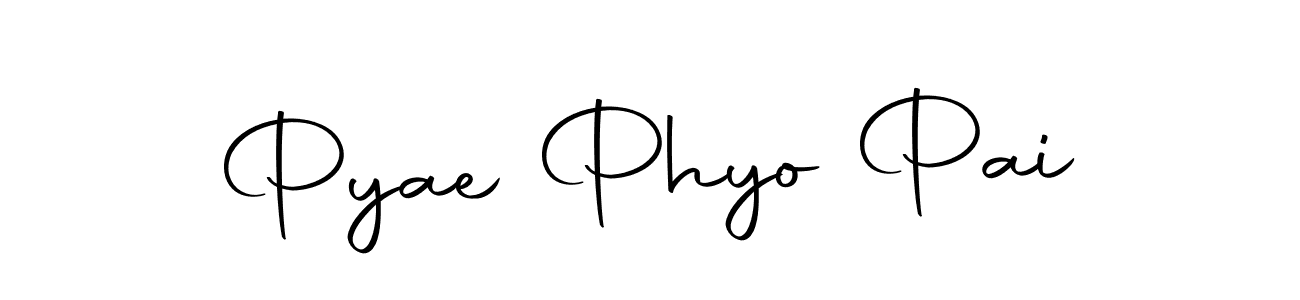 Once you've used our free online signature maker to create your best signature Autography-DOLnW style, it's time to enjoy all of the benefits that Pyae Phyo Pai name signing documents. Pyae Phyo Pai signature style 10 images and pictures png