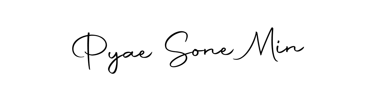 Also You can easily find your signature by using the search form. We will create Pyae Sone Min name handwritten signature images for you free of cost using Autography-DOLnW sign style. Pyae Sone Min signature style 10 images and pictures png