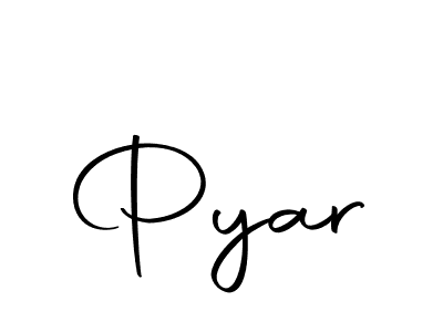 The best way (Autography-DOLnW) to make a short signature is to pick only two or three words in your name. The name Pyar include a total of six letters. For converting this name. Pyar signature style 10 images and pictures png