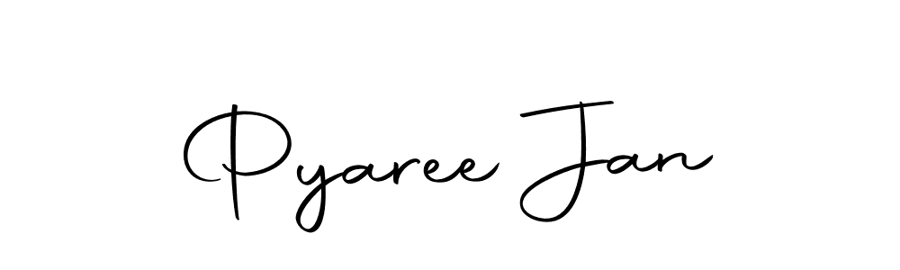 The best way (Autography-DOLnW) to make a short signature is to pick only two or three words in your name. The name Pyaree Jan include a total of six letters. For converting this name. Pyaree Jan signature style 10 images and pictures png