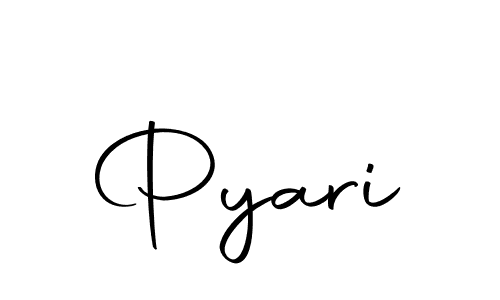 Pyari stylish signature style. Best Handwritten Sign (Autography-DOLnW) for my name. Handwritten Signature Collection Ideas for my name Pyari. Pyari signature style 10 images and pictures png