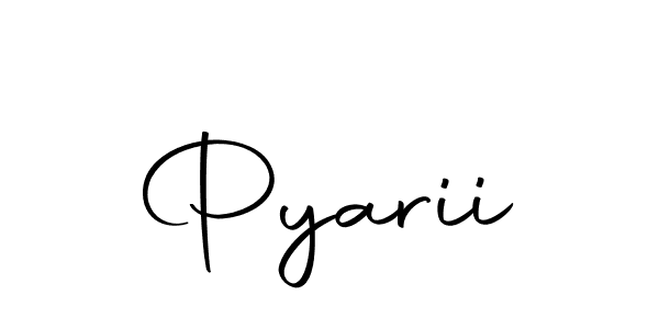 The best way (Autography-DOLnW) to make a short signature is to pick only two or three words in your name. The name Pyarii include a total of six letters. For converting this name. Pyarii signature style 10 images and pictures png
