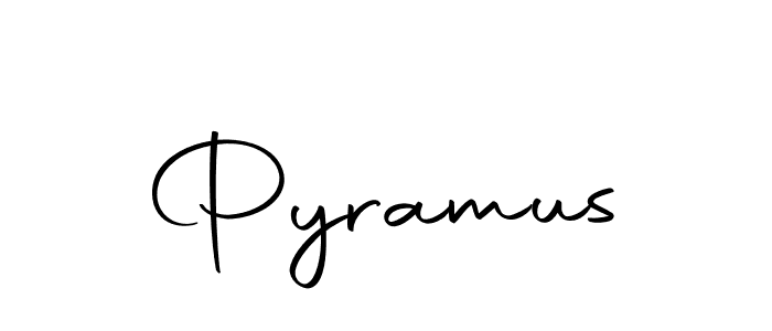 Pyramus stylish signature style. Best Handwritten Sign (Autography-DOLnW) for my name. Handwritten Signature Collection Ideas for my name Pyramus. Pyramus signature style 10 images and pictures png
