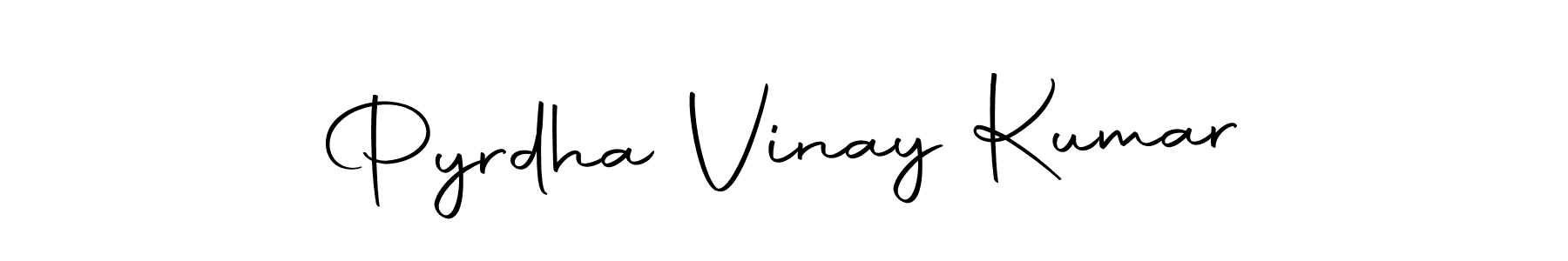 Autography-DOLnW is a professional signature style that is perfect for those who want to add a touch of class to their signature. It is also a great choice for those who want to make their signature more unique. Get Pyrdha Vinay Kumar name to fancy signature for free. Pyrdha Vinay Kumar signature style 10 images and pictures png