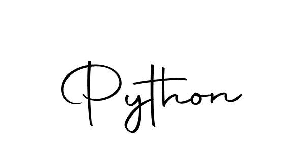 How to make Python name signature. Use Autography-DOLnW style for creating short signs online. This is the latest handwritten sign. Python signature style 10 images and pictures png