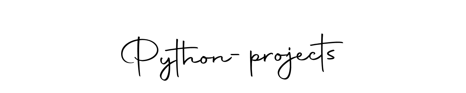 It looks lik you need a new signature style for name Python-projects. Design unique handwritten (Autography-DOLnW) signature with our free signature maker in just a few clicks. Python-projects signature style 10 images and pictures png