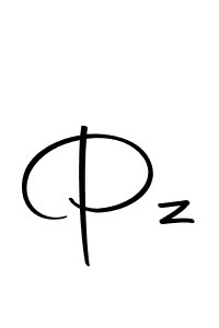 The best way (Autography-DOLnW) to make a short signature is to pick only two or three words in your name. The name Pz include a total of six letters. For converting this name. Pz signature style 10 images and pictures png