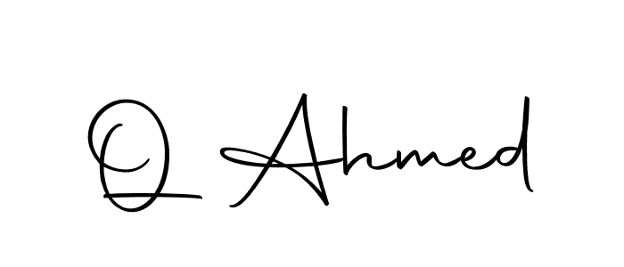 This is the best signature style for the Q Ahmed name. Also you like these signature font (Autography-DOLnW). Mix name signature. Q Ahmed signature style 10 images and pictures png