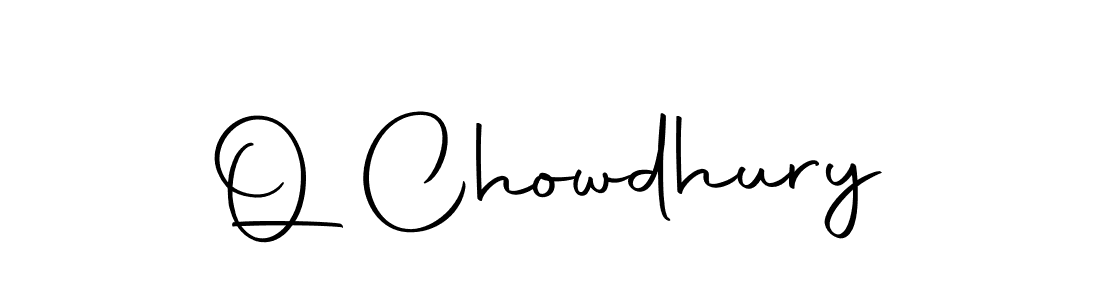 Make a beautiful signature design for name Q Chowdhury. Use this online signature maker to create a handwritten signature for free. Q Chowdhury signature style 10 images and pictures png