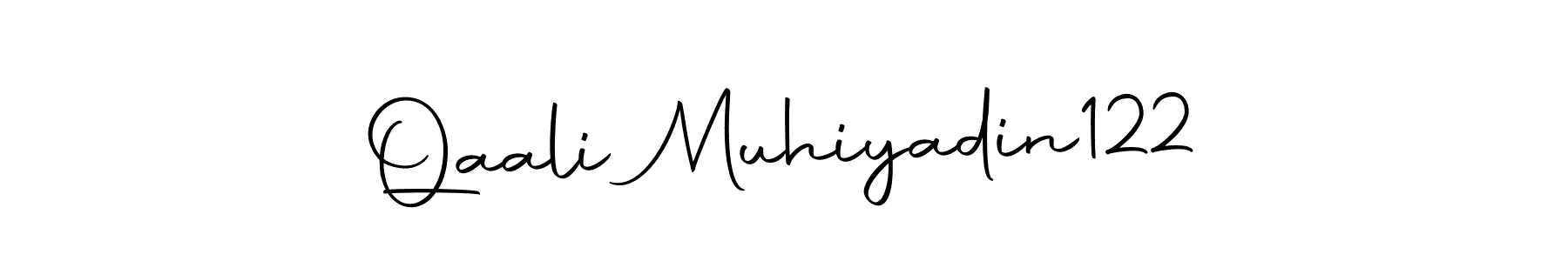 if you are searching for the best signature style for your name Qaali Muhiyadin122. so please give up your signature search. here we have designed multiple signature styles  using Autography-DOLnW. Qaali Muhiyadin122 signature style 10 images and pictures png