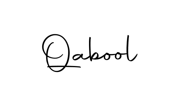 You should practise on your own different ways (Autography-DOLnW) to write your name (Qabool) in signature. don't let someone else do it for you. Qabool signature style 10 images and pictures png