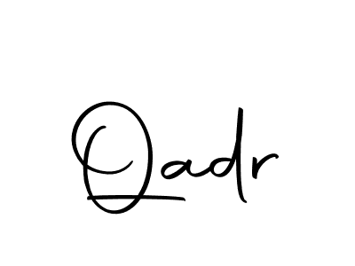 The best way (Autography-DOLnW) to make a short signature is to pick only two or three words in your name. The name Qadr include a total of six letters. For converting this name. Qadr signature style 10 images and pictures png