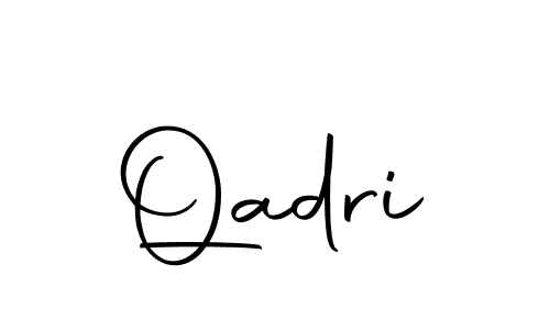 Make a beautiful signature design for name Qadri. Use this online signature maker to create a handwritten signature for free. Qadri signature style 10 images and pictures png