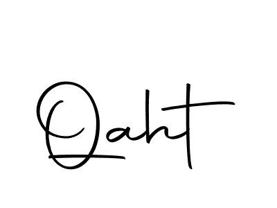 How to make Qaht signature? Autography-DOLnW is a professional autograph style. Create handwritten signature for Qaht name. Qaht signature style 10 images and pictures png