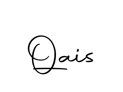 Use a signature maker to create a handwritten signature online. With this signature software, you can design (Autography-DOLnW) your own signature for name Qais. Qais signature style 10 images and pictures png