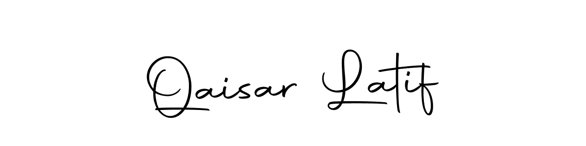 Create a beautiful signature design for name Qaisar Latif. With this signature (Autography-DOLnW) fonts, you can make a handwritten signature for free. Qaisar Latif signature style 10 images and pictures png