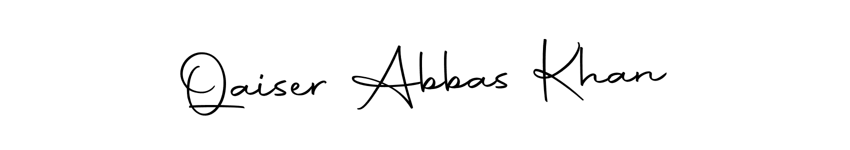 Design your own signature with our free online signature maker. With this signature software, you can create a handwritten (Autography-DOLnW) signature for name Qaiser Abbas Khan. Qaiser Abbas Khan signature style 10 images and pictures png