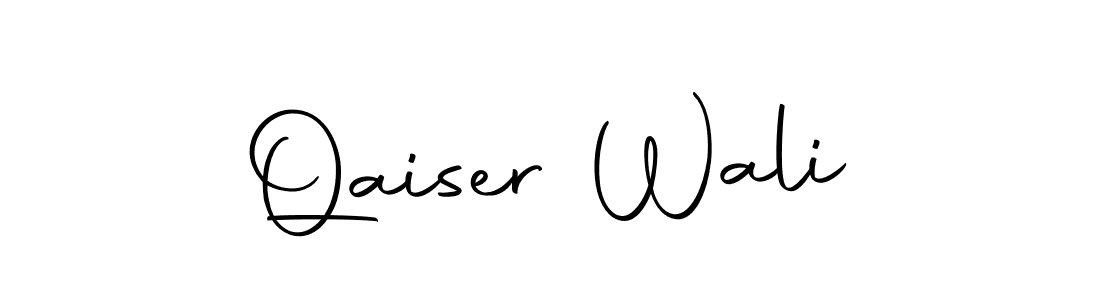 Design your own signature with our free online signature maker. With this signature software, you can create a handwritten (Autography-DOLnW) signature for name Qaiser Wali. Qaiser Wali signature style 10 images and pictures png