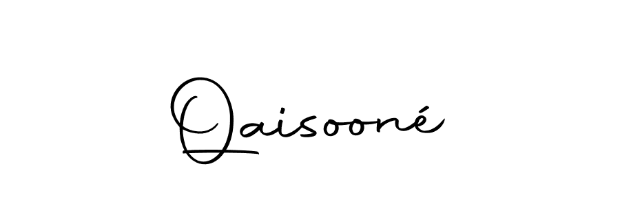 How to make Qaisooné signature? Autography-DOLnW is a professional autograph style. Create handwritten signature for Qaisooné name. Qaisooné signature style 10 images and pictures png
