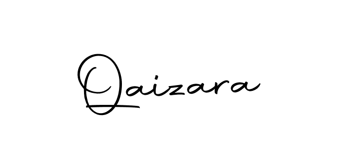 Qaizara stylish signature style. Best Handwritten Sign (Autography-DOLnW) for my name. Handwritten Signature Collection Ideas for my name Qaizara. Qaizara signature style 10 images and pictures png