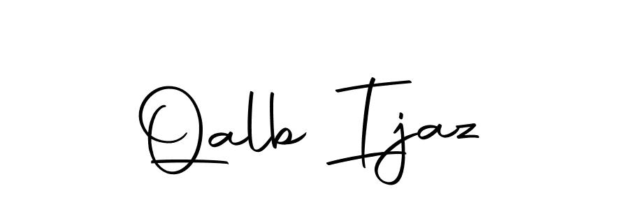 You can use this online signature creator to create a handwritten signature for the name Qalb Ijaz. This is the best online autograph maker. Qalb Ijaz signature style 10 images and pictures png