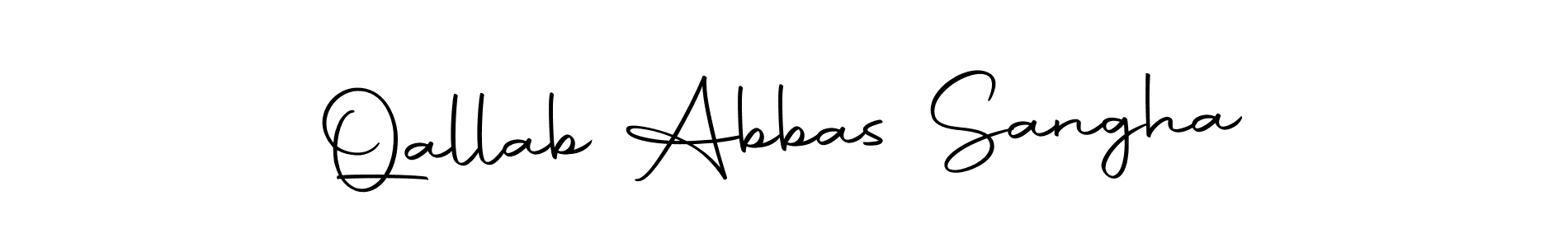 It looks lik you need a new signature style for name Qallab Abbas Sangha. Design unique handwritten (Autography-DOLnW) signature with our free signature maker in just a few clicks. Qallab Abbas Sangha signature style 10 images and pictures png