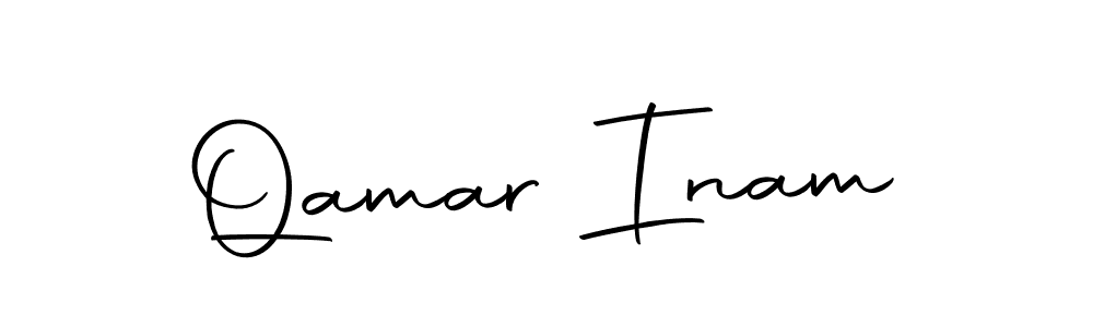 Also we have Qamar Inam name is the best signature style. Create professional handwritten signature collection using Autography-DOLnW autograph style. Qamar Inam signature style 10 images and pictures png