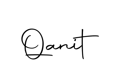 Qanit stylish signature style. Best Handwritten Sign (Autography-DOLnW) for my name. Handwritten Signature Collection Ideas for my name Qanit. Qanit signature style 10 images and pictures png