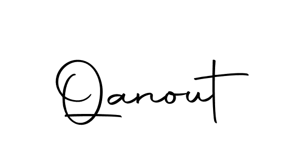 Create a beautiful signature design for name Qanout. With this signature (Autography-DOLnW) fonts, you can make a handwritten signature for free. Qanout signature style 10 images and pictures png