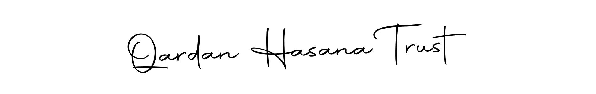 Make a short Qardan Hasana Trust signature style. Manage your documents anywhere anytime using Autography-DOLnW. Create and add eSignatures, submit forms, share and send files easily. Qardan Hasana Trust signature style 10 images and pictures png