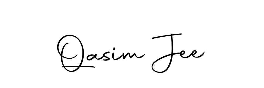 if you are searching for the best signature style for your name Qasim Jee. so please give up your signature search. here we have designed multiple signature styles  using Autography-DOLnW. Qasim Jee signature style 10 images and pictures png