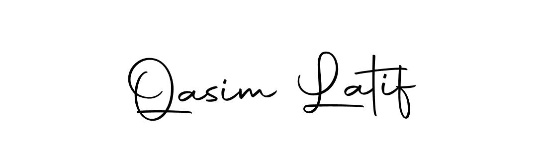 Create a beautiful signature design for name Qasim Latif. With this signature (Autography-DOLnW) fonts, you can make a handwritten signature for free. Qasim Latif signature style 10 images and pictures png