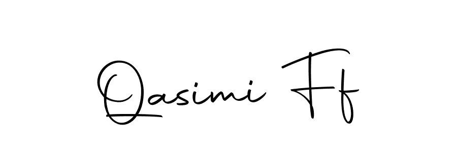 How to make Qasimi Ff name signature. Use Autography-DOLnW style for creating short signs online. This is the latest handwritten sign. Qasimi Ff signature style 10 images and pictures png