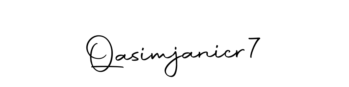 You should practise on your own different ways (Autography-DOLnW) to write your name (Qasimjanicr7) in signature. don't let someone else do it for you. Qasimjanicr7 signature style 10 images and pictures png