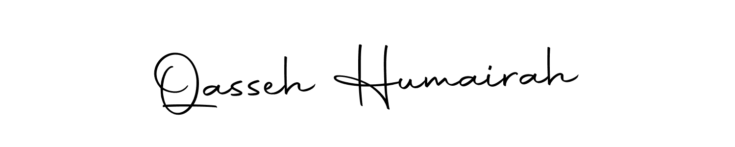 Design your own signature with our free online signature maker. With this signature software, you can create a handwritten (Autography-DOLnW) signature for name Qasseh Humairah. Qasseh Humairah signature style 10 images and pictures png