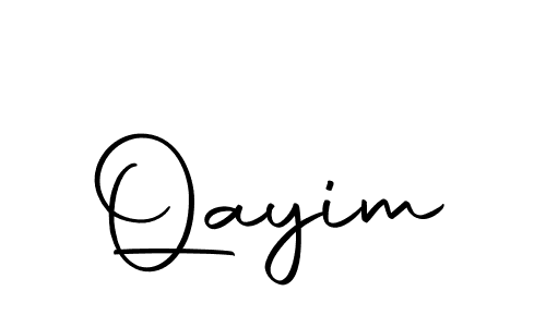 How to make Qayim name signature. Use Autography-DOLnW style for creating short signs online. This is the latest handwritten sign. Qayim signature style 10 images and pictures png