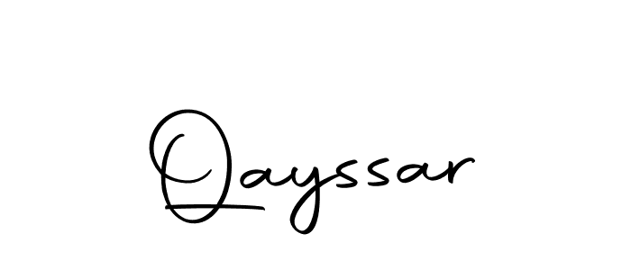 You should practise on your own different ways (Autography-DOLnW) to write your name (Qayssar) in signature. don't let someone else do it for you. Qayssar signature style 10 images and pictures png