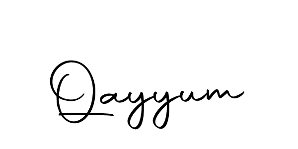 Make a beautiful signature design for name Qayyum. Use this online signature maker to create a handwritten signature for free. Qayyum signature style 10 images and pictures png