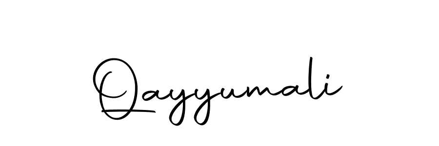 How to make Qayyumali signature? Autography-DOLnW is a professional autograph style. Create handwritten signature for Qayyumali name. Qayyumali signature style 10 images and pictures png