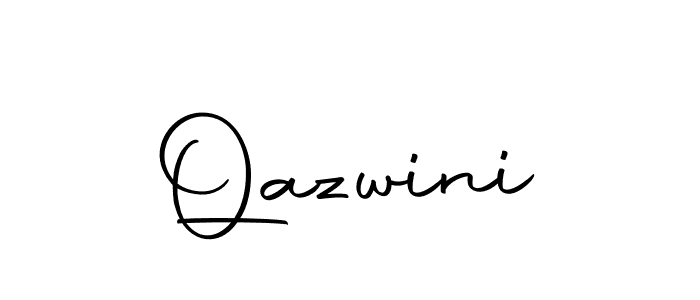 How to make Qazwini name signature. Use Autography-DOLnW style for creating short signs online. This is the latest handwritten sign. Qazwini signature style 10 images and pictures png