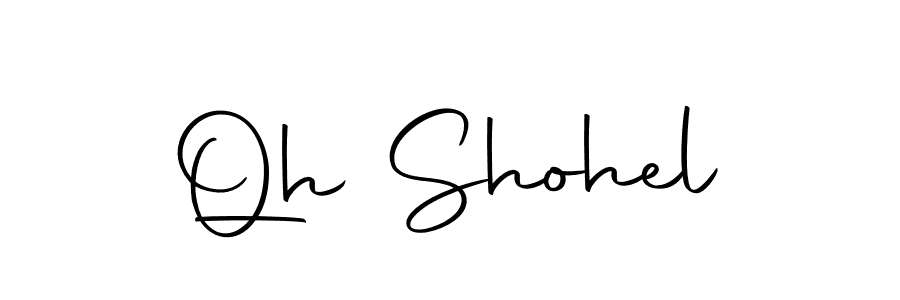 Use a signature maker to create a handwritten signature online. With this signature software, you can design (Autography-DOLnW) your own signature for name Qh Shohel. Qh Shohel signature style 10 images and pictures png