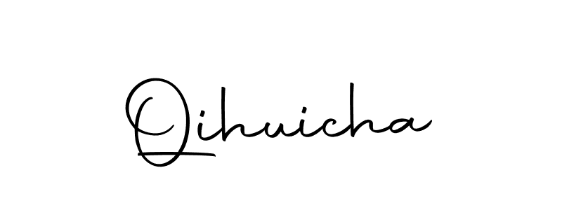 Design your own signature with our free online signature maker. With this signature software, you can create a handwritten (Autography-DOLnW) signature for name Qihuicha. Qihuicha signature style 10 images and pictures png