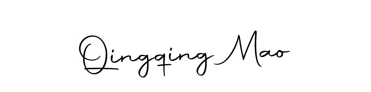 Best and Professional Signature Style for Qingqing Mao. Autography-DOLnW Best Signature Style Collection. Qingqing Mao signature style 10 images and pictures png